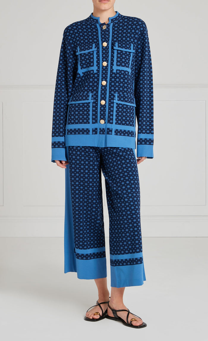 Ditzie Knit Jacket - Twilight