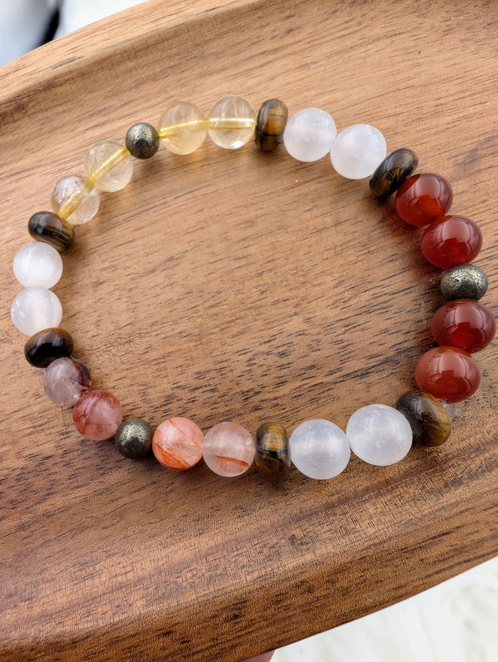 Divine Courage Bracelet Stretch - Sacramento Crystal Co.