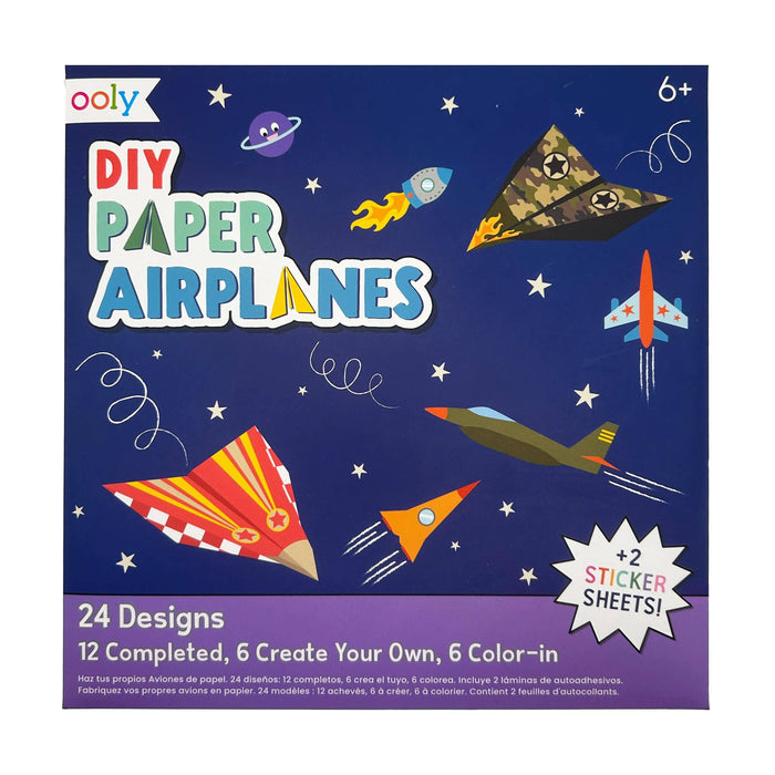 DIY Paper Airplanes - Set of 24 Designs