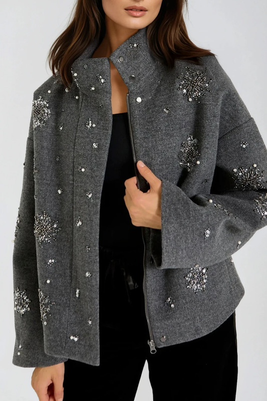 Donka Embroidered Flower Jacket