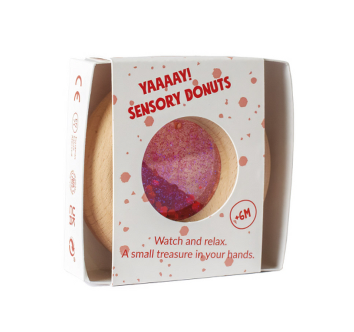 Donut sensoriel | Rouge