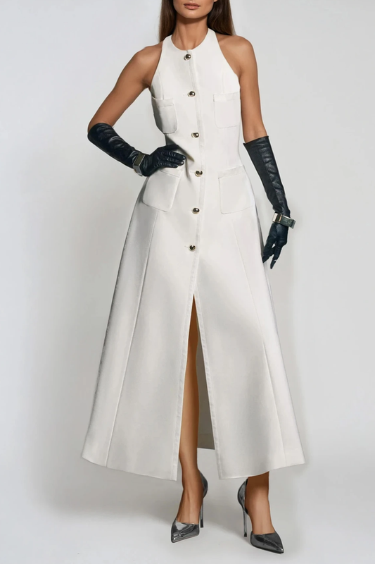 Douglas Sleeveless Split Maxi Dress