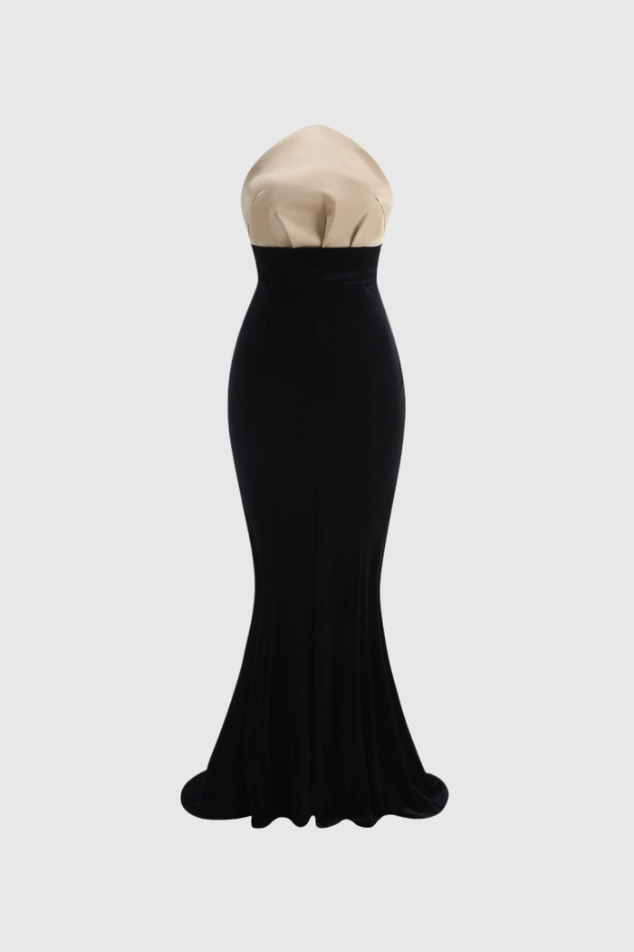 Dovid Ruch High Split Maxi Dress