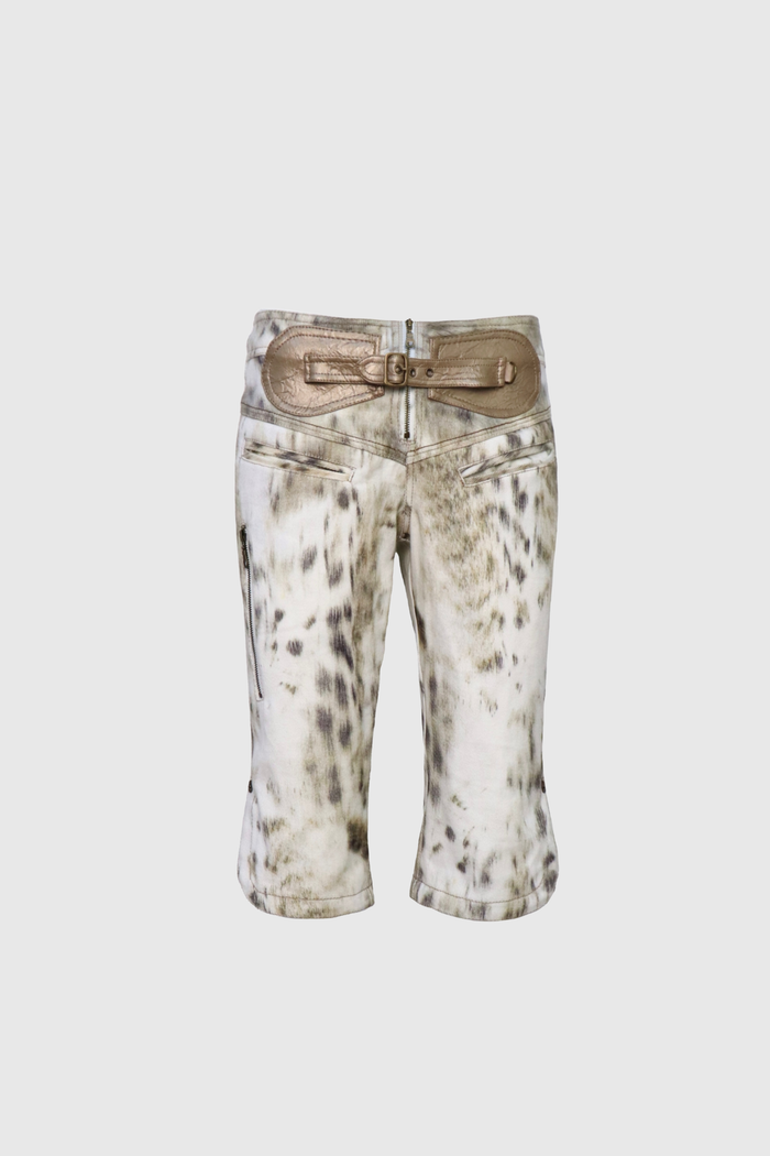 Dragisa Hayley Leopard Midi Jeans