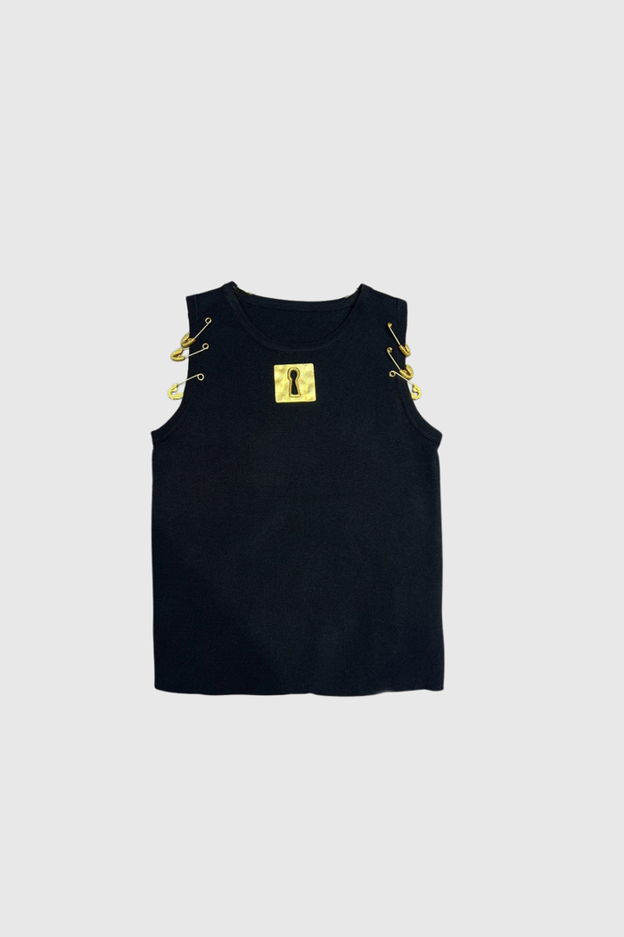 Dream Sleeveless Paperclip Top