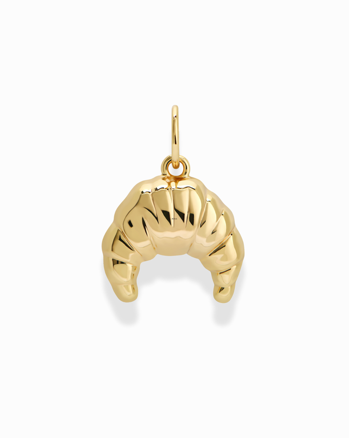 Drew Croissant Charm - Mod + Jo - Jewelry built to last, advanced plating technology