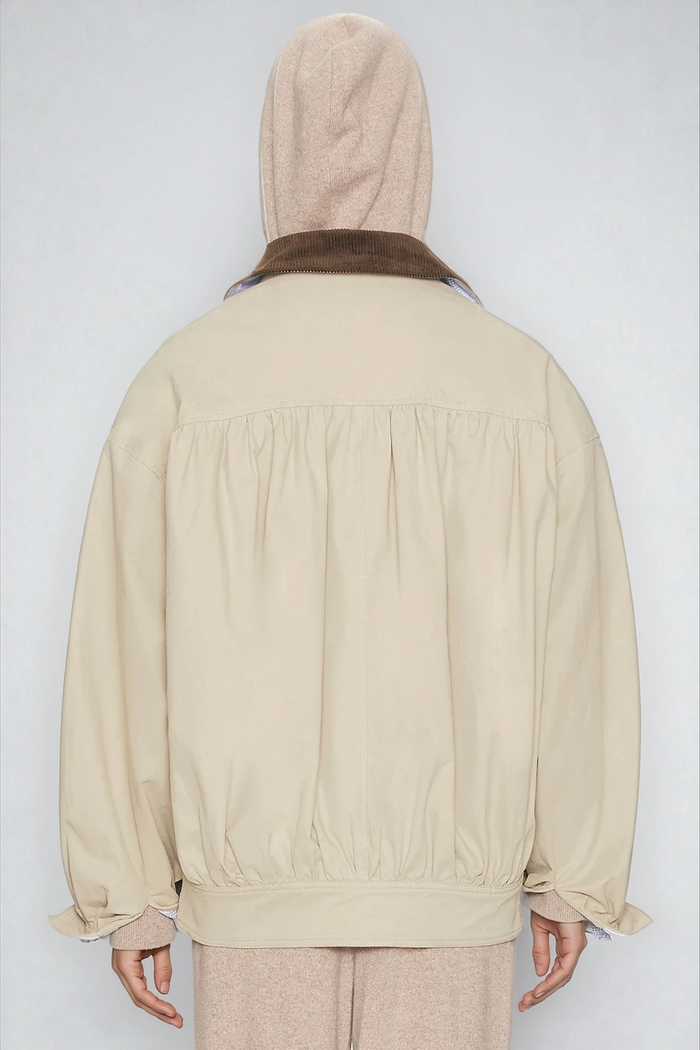 Driss Oversized Balloon Sleeve Jacket
