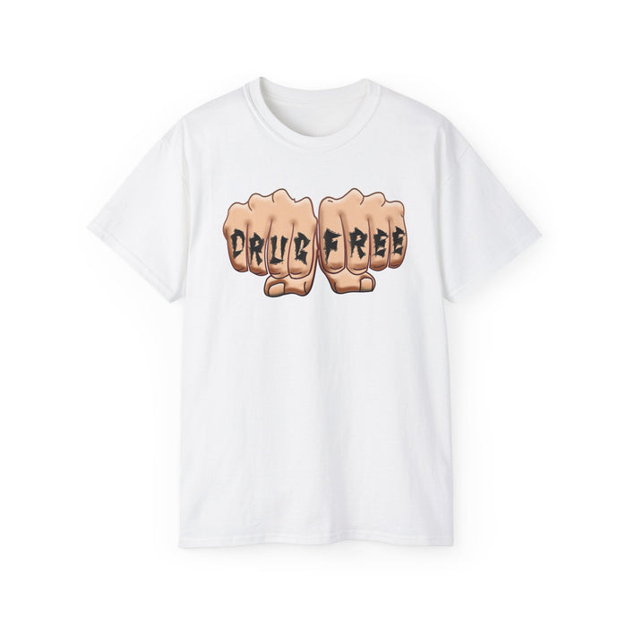 Drug Free Fist dtg Tee