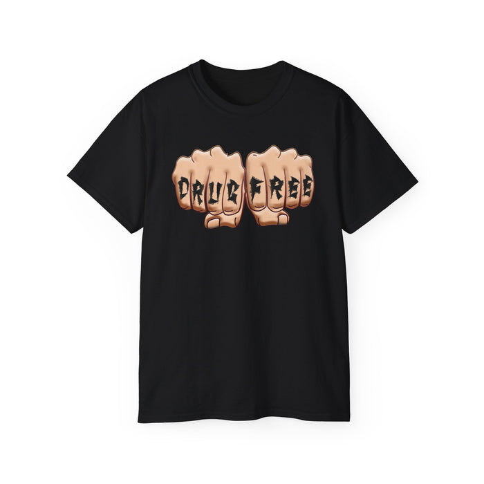 Drug Free Fist dtg Tee