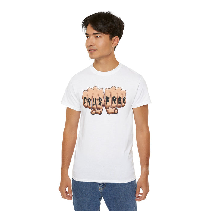 Drug Free Fist dtg Tee