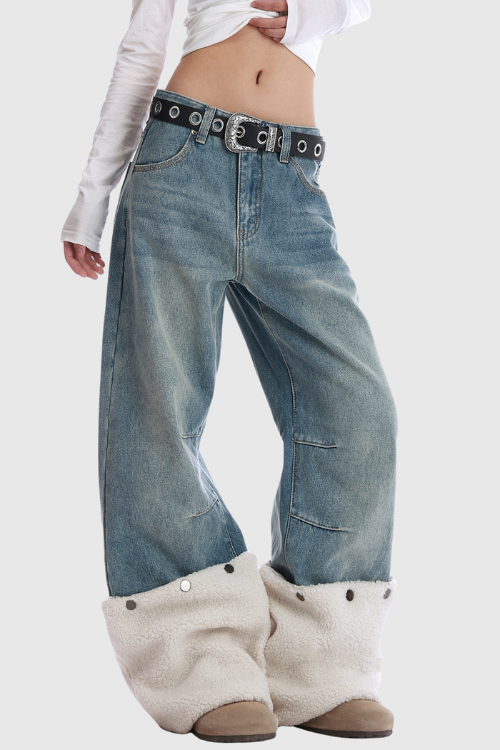 Duy Deconstruct Baggy Jeans