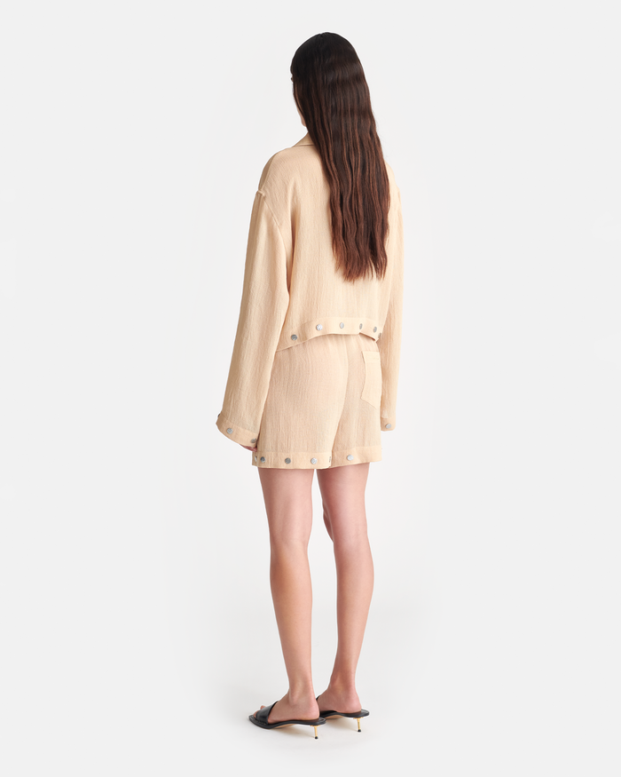 Dylla - Relaxed shorts - Wax