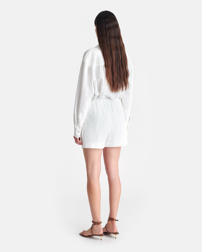 Dylla - Relaxed shorts - White