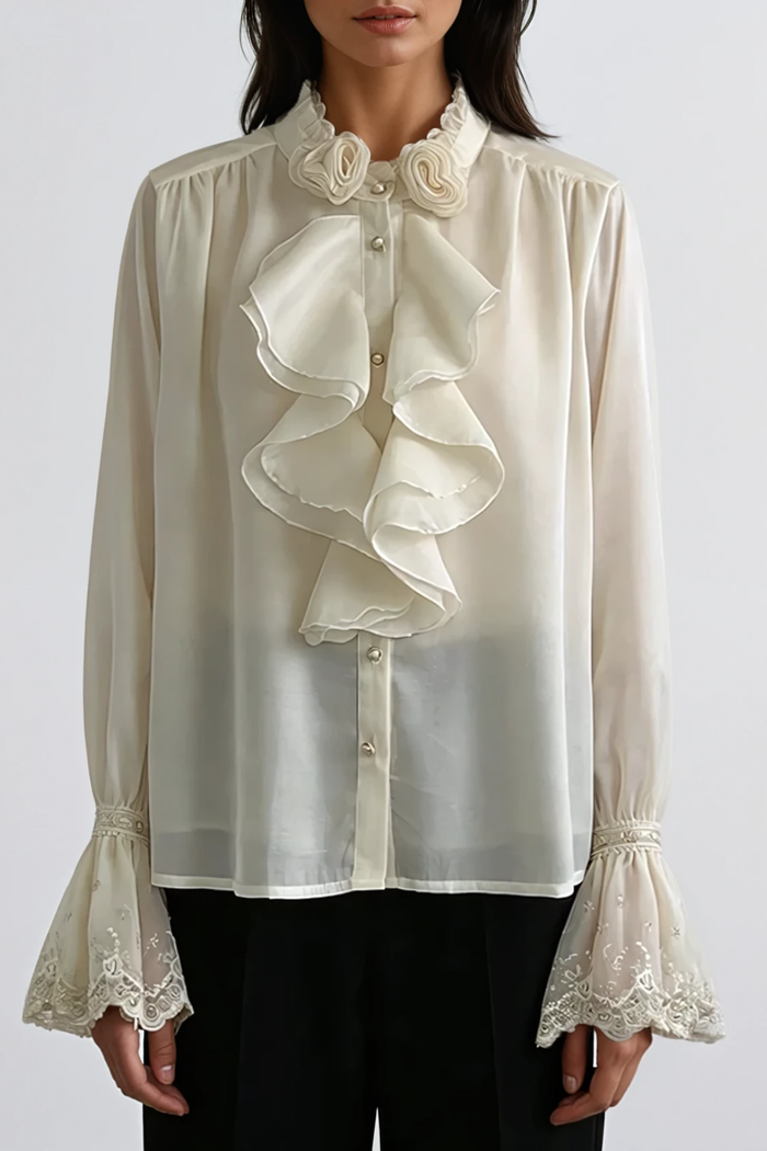 Dympna Ruffle Shirt