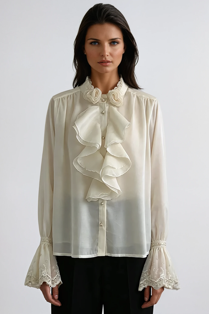 Dympna Ruffle Shirt
