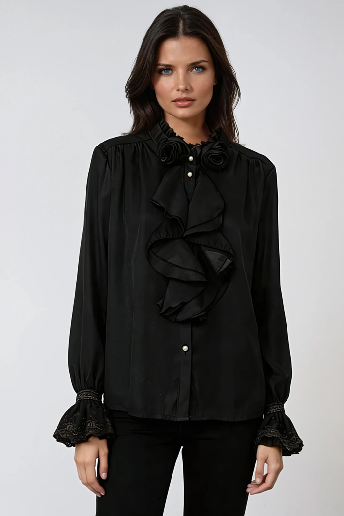 Dympna Ruffle Shirt