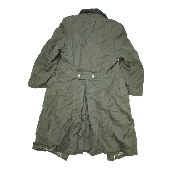 East German Army Olive Wool Overcoat - G48, Medium - East German Army Surplus - Great Coats