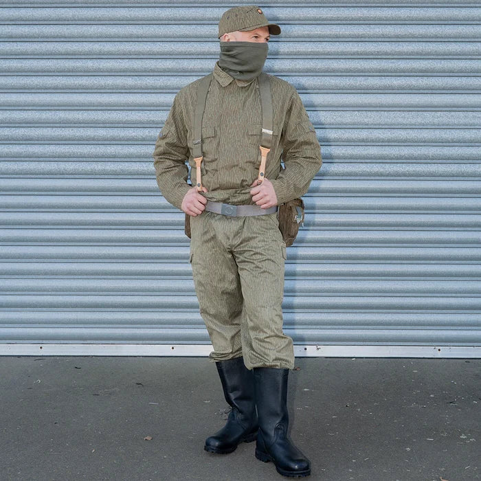 East German Rain Camouflage Shirt - East German Army Surplus - Field Shirts