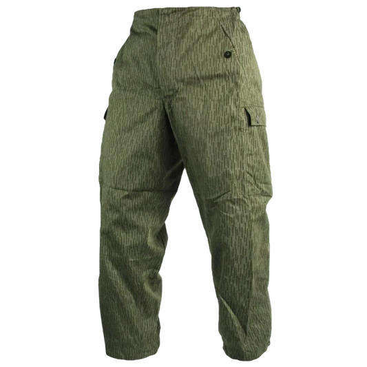East German Rain Camouflage Trousers - East German Army Surplus - Cargo Trousers