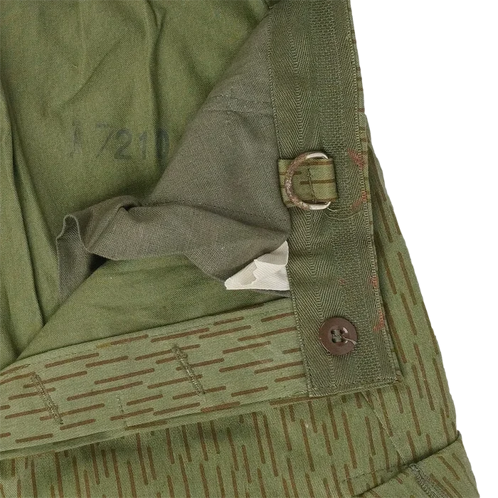 East German Rain Camo Trousers - Value Grade - East German Army Surplus - Cargo Trousers