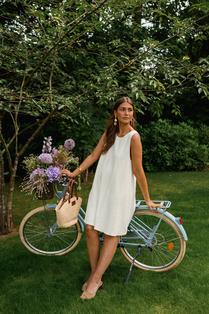 Ecru Terry Romy Dress
