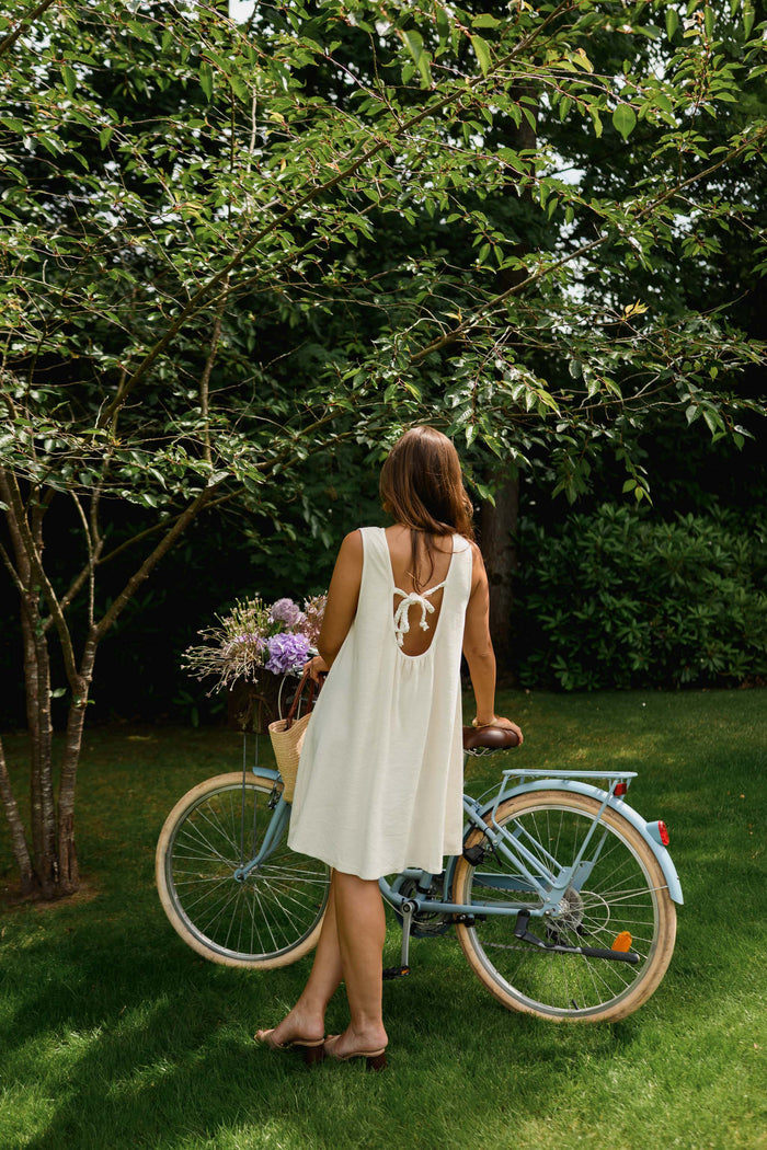 Ecru Terry Romy Dress