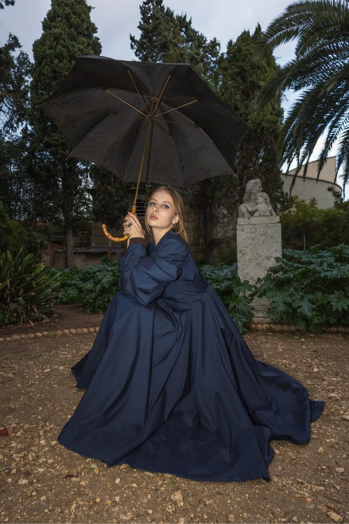 Eerika Ruch Deconstruct Balloon Sleeve Coat