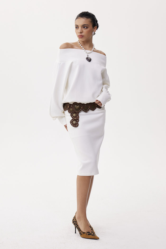 Eleanore Off Shoulder Skirt Set