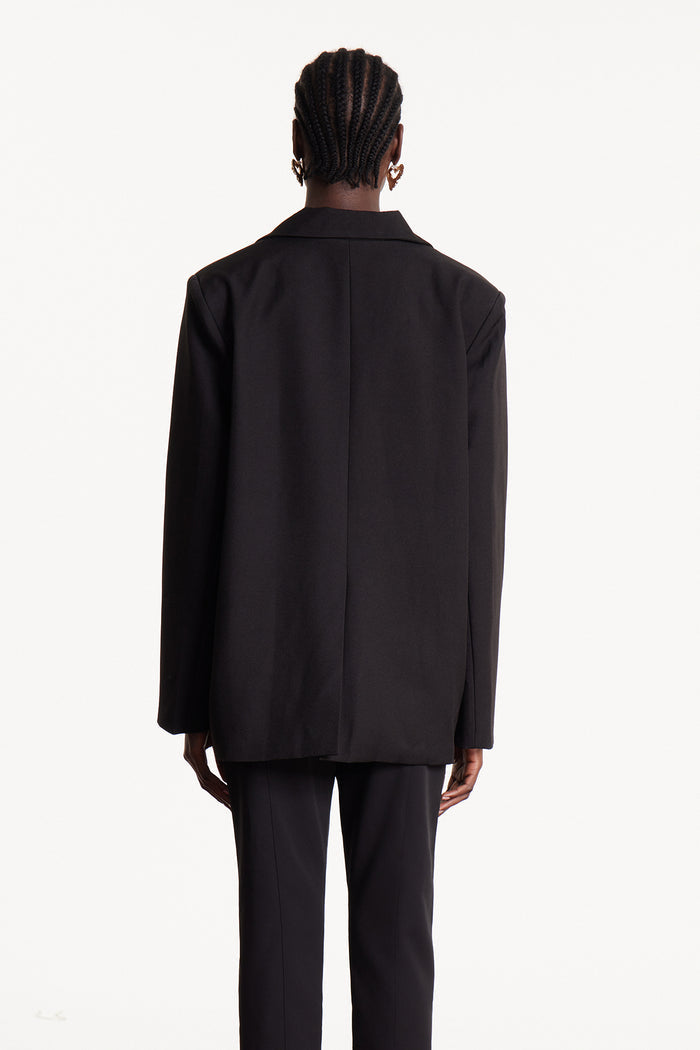 Eleazar Print Oversized Blazer