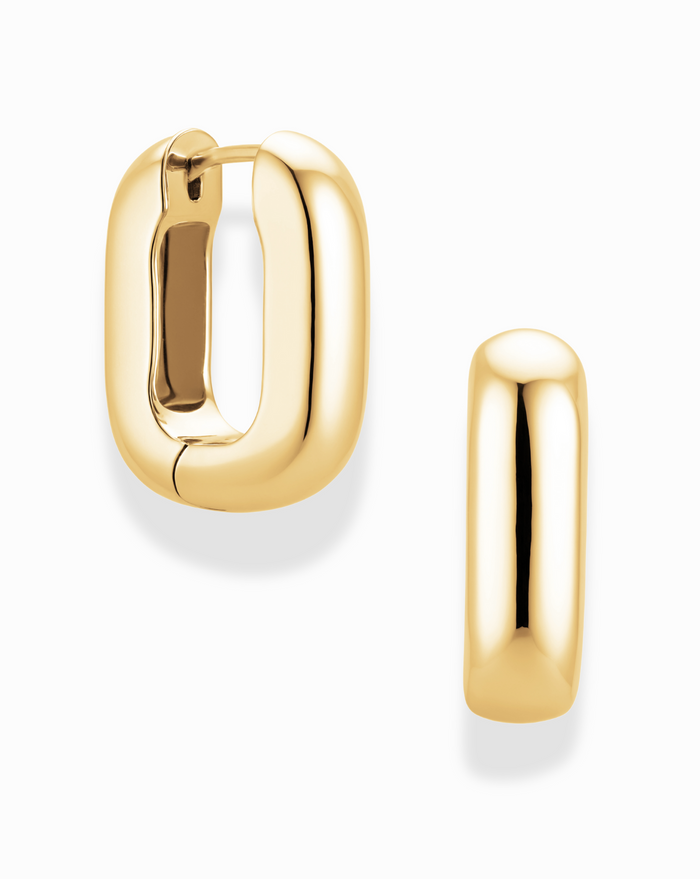 Elly Petite Hoops - Mod + Jo - Jewelry built to last, advanced plating technology
