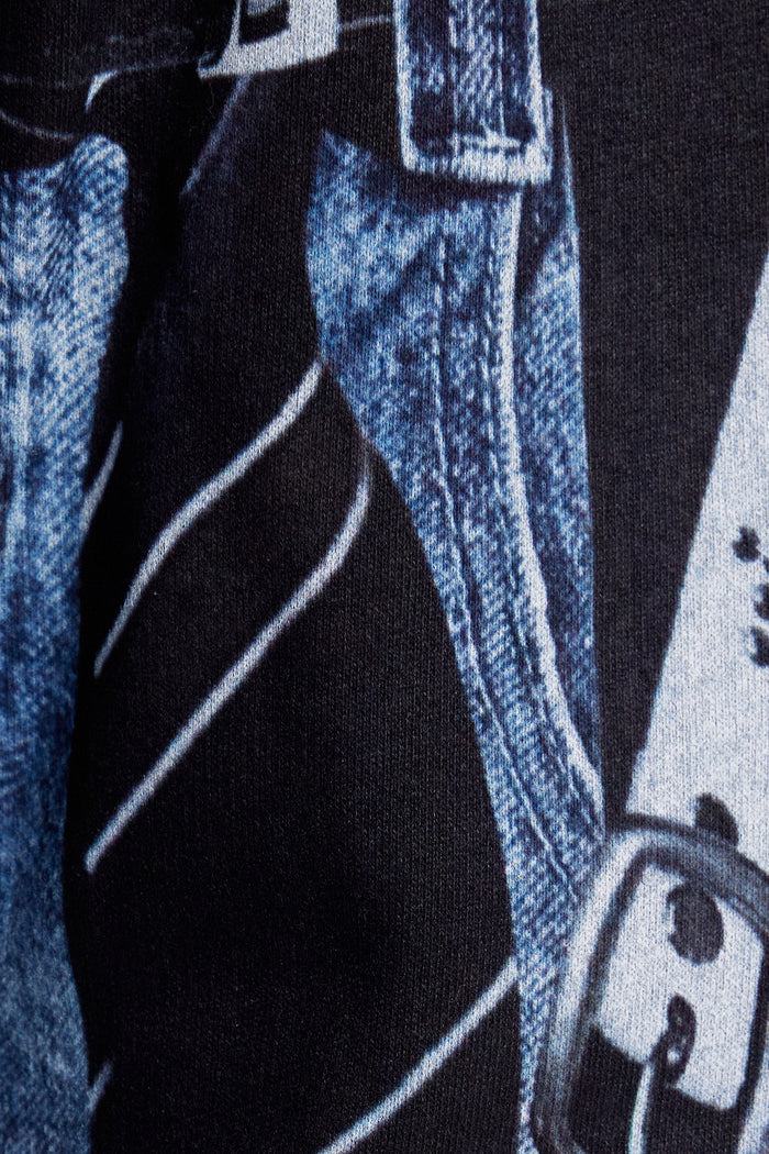 Elly Print Pants In Black