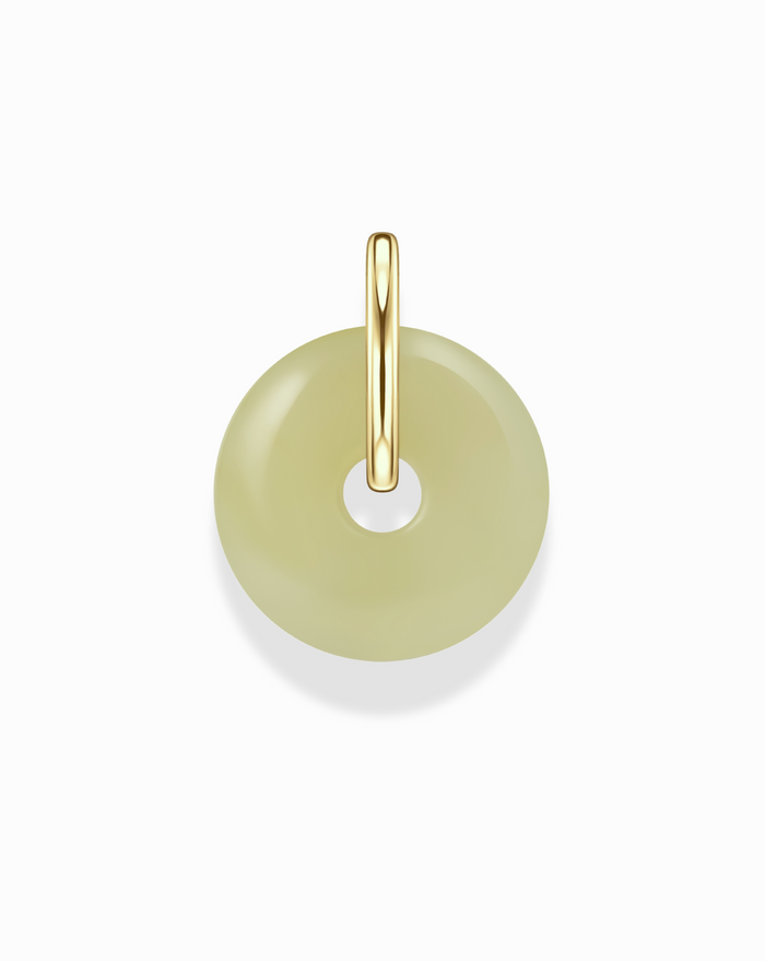 Emory Jade Charm - Mod + Jo - Jewelry built to last, advanced plating technology