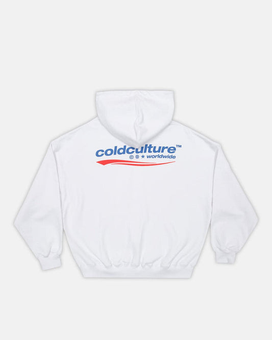 ENTERPRISE HOODIE WHITE - COLD CULTURE