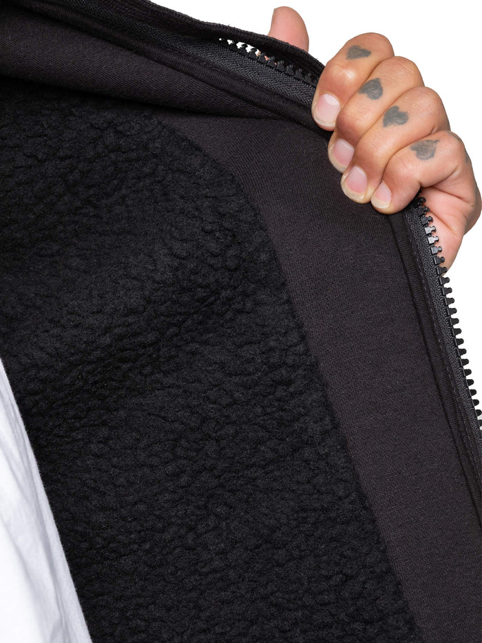 Enzo | Men’s Borg Lined Hoodie