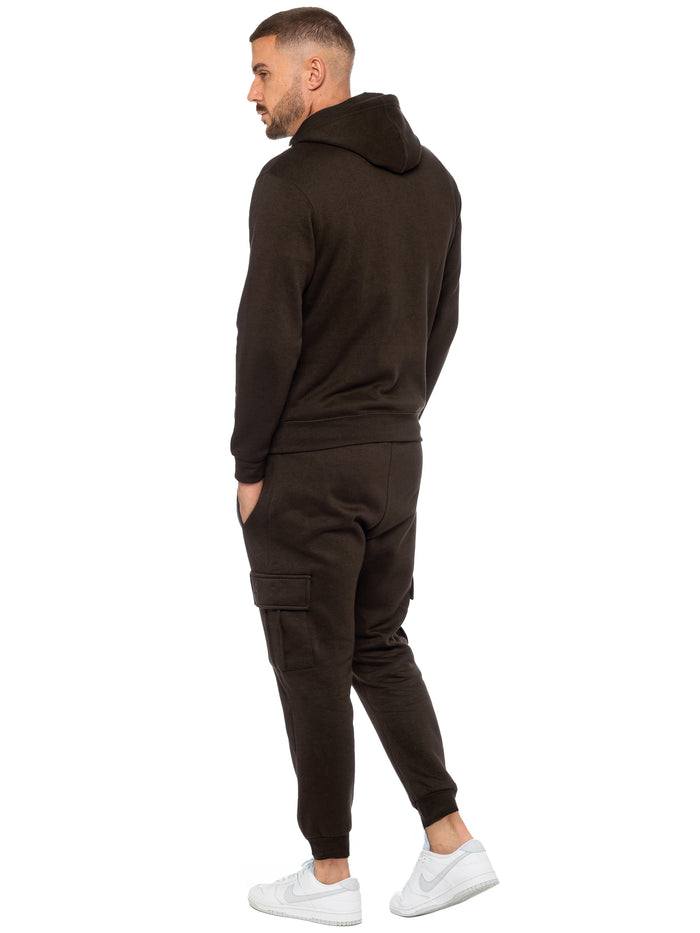 Enzo | Mens Pullover Hoodie Tracksuit Set