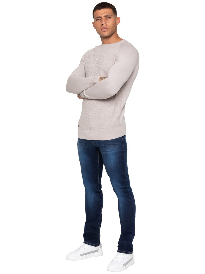 Enzo Milano | Mens Active Flex Tapered Jeans