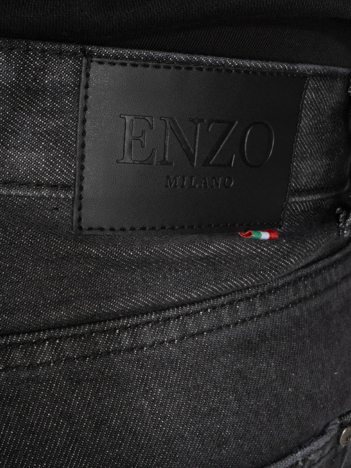 Enzo Milano | Mens Baggy Fit Jeans