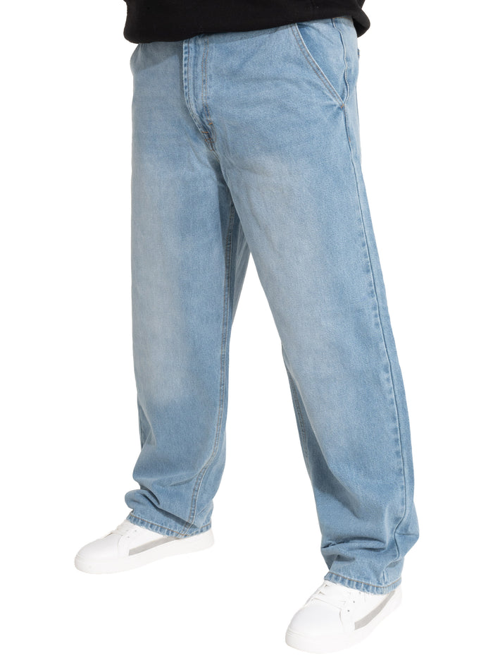 Enzo Milano | Mens Baggy Fit Jeans
