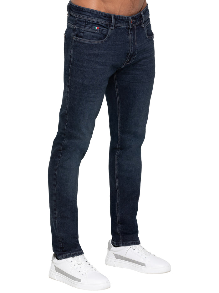 Enzo Milano | Men’s Classic Tapered Jeans