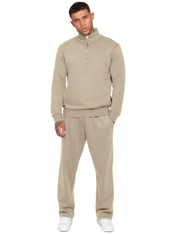 Enzo Milano | Mens Half Zip Sweatshirt