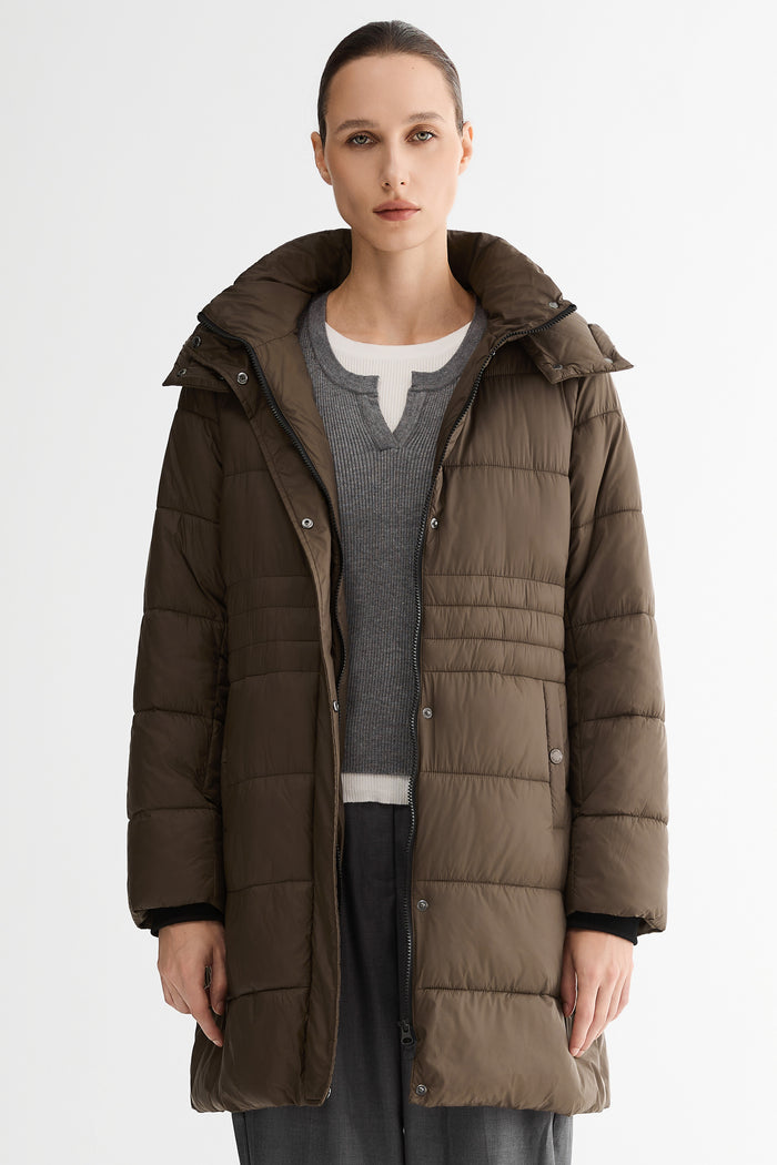 Everyday Insulated Puffer with Hood #color_coffee