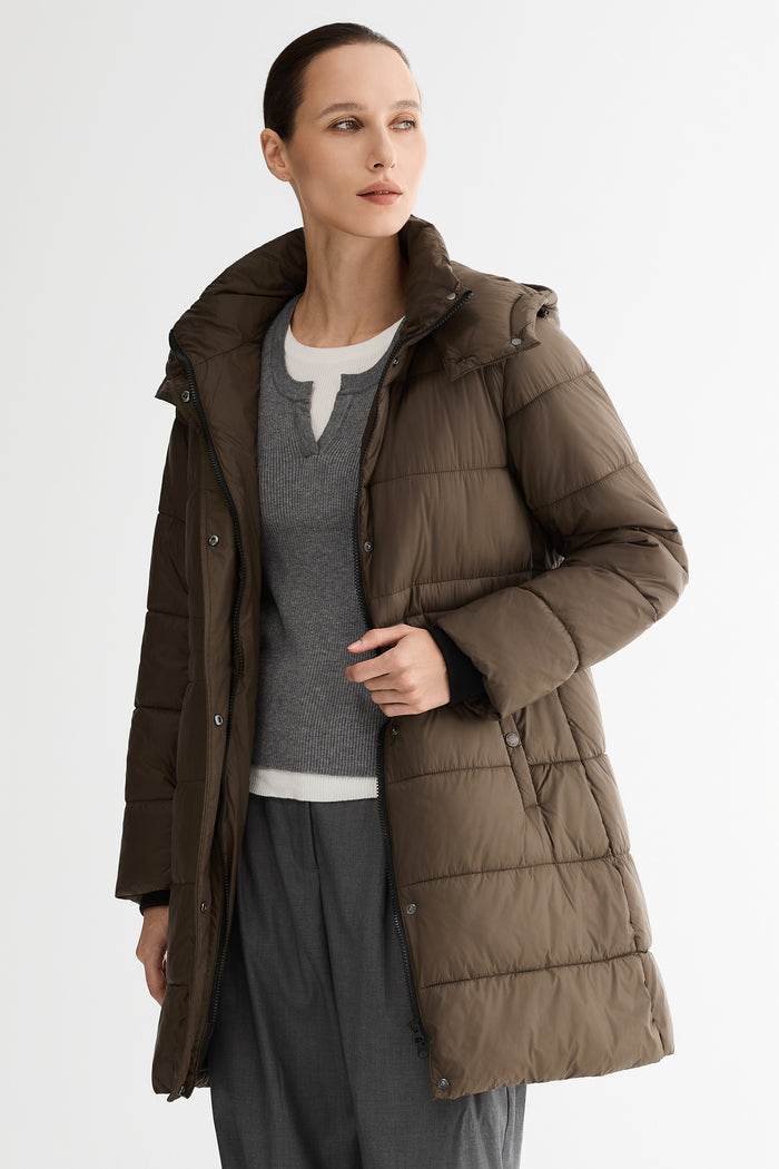 Everyday Insulated Puffer with Hood #color_coffee