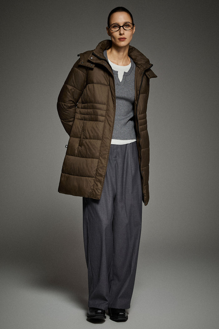 Everyday Insulated Puffer with Hood #color_coffee