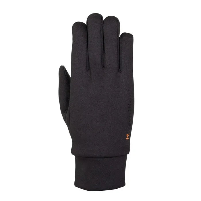 Right hand Extremities Waterproof Power Liner Glove back detail on a white background