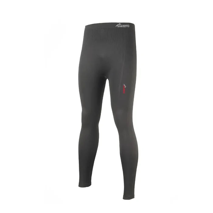 Sub Zero Factor 1 Plus Childrens base layer leggings in black on a white background