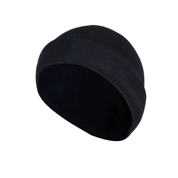 Sub Zero Factor 3 polyamide fleece beanie hat in dark navy on a white background
