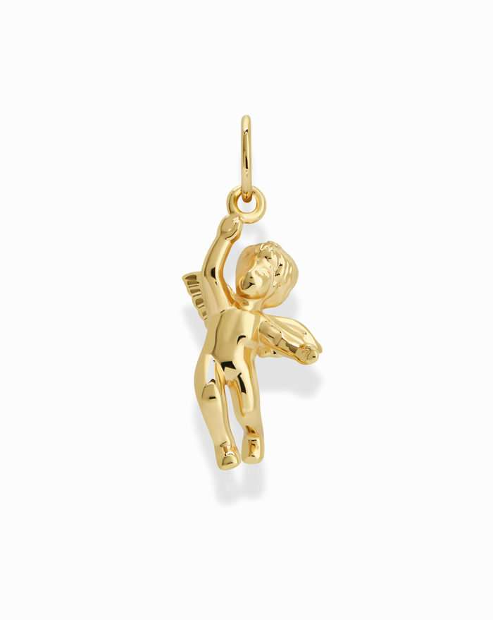 Fallon Cherub Charm - Mod + Jo - Jewelry built to last, advanced plating technology