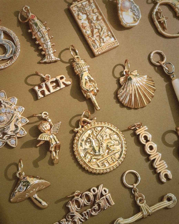 Fallon Cherub Charm