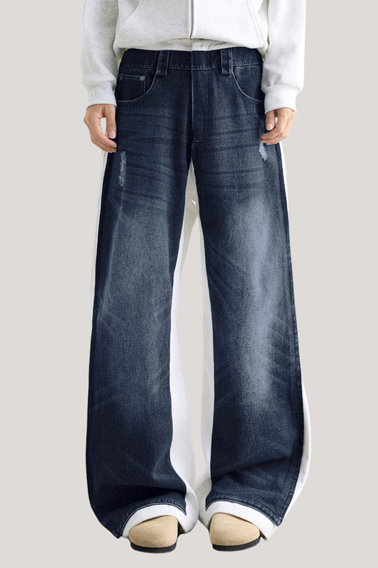 Faramond Deconstruct Bleached Jeans