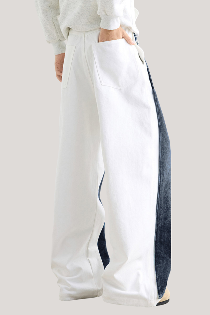 Faramond Deconstruct Bleached Jeans